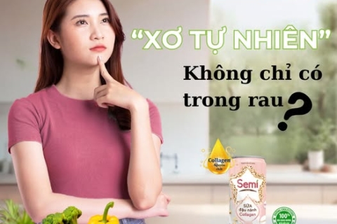  XƠ TỰ NHIÊN không chỉ có trong rau?